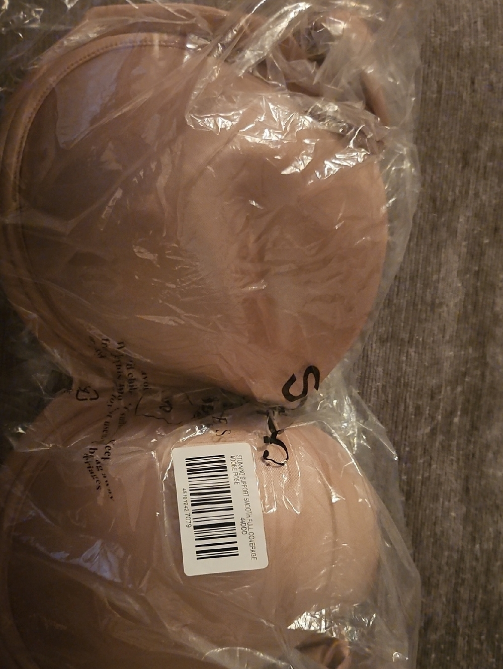 Soma Seamless Adhesive Bra in Light Beige